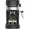 Image de Machine à expresso et cappuccino avec 2 filtres inclus. Petit mais avec un grand coeur d'arôme ! 1100 watts, capable de préparer un excellent café et/ou cappuccino