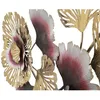 Image de DÃ©co murale en mÃ©tal multicolore 130x5,5x54 cm