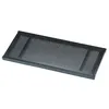 Image de Quiklok Ql662 - Tablette Large En MÃ©tal Ã Utiliser Avec Stand Clavier En X - Noir