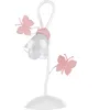 Image de Lampe Ã Poser Butterfly Avec DÃ©coration En RosÃ©