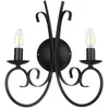 Image de Applique Pompei, Ã 2 Lampes, Noire