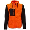 Image de U-power Rainbow Work Sweatshirt ZippÃ© Ã  L'IntÃ©rieur En Polaire Douce Orange L