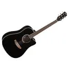 Image de Eko Eko Rangercw-Eq-Blk - Guitare Électro-Acoustique Ranger Cutaway - Black