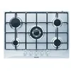 Image de Table de cuisson au gaz Glem GT755IX - 5 plaques de cuisson - Niche - largeur : 56 cm - profondeur : 48 cm - acier inoxydable
