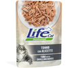 Image de Lot économique : 24x70g Life Cat thon adulte naturel aux anchois nourriture humide pour chat