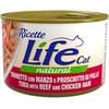 Image de 4x150g Thon, Veau, Jambon Life Pet Care "Le Ricette" chat humide