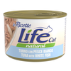 Image de Life Cat 'Le Ricette' 4 x 150 g humide pour chat - Thon, poisson blanc