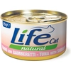 Image de 6x85g Thon avec crevettes Adulte LifeCat nourriture pour chat humide