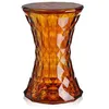 Image de Tabouret Stone - Couleur Ambre Jaune