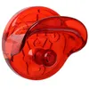 Image de Kartell KARTELL portemanteau mural GANCIO (Rouge orangé - Polycarbonate transparent)