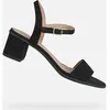 Image de Sandales Geox Aurely 50 Femme Noir - 37,5 - 37 1/2