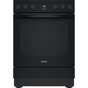 Image de Indesit Indesit IS67V5CCB/FR four et cuisinière Electrique Céramique Noir