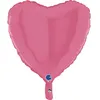 Image de BALLON ALUMINIUM CUR 46CM ROSE BÉBÉ