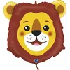 Image de BALLON ALUMINIUM TÃTE DE LION 74CM
