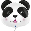 Image de BALLON ALUMINIUM TÊTE DE PANDA 74CM
