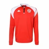 Image de Kappa Sweatshirt Ablas Football Tunisie Rouge Homme - Kappa