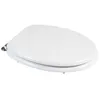 Image de ABATTANT UNIVERSEL DE SIÈGE DE TOILETTE BLANC BOIS CERTIFIÉ FSC