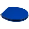 Image de ABATTANT DE TOILETTES UNIVERSEL BLEU ÉLECTRIQUE EN MDF FSC