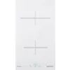 Image de Airlux ATI322WH - Table de cuisson Ã  induction - 2 plaques de cuisson - Niche - largeur : 27 cm - profondeur : 49 cm - Blanc verre
