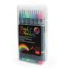 Image de Set De 12 Feutres Ã Pointe Pinceau Souple Brush Markers - Multicolore