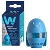 Image de Absorbeur d'odeurs rÃ©frigÃ©rateur WPRO PNG025 pingouin bleu gel charbon actif 3 mois