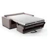 Image de Canapé convertible express - MARIUS - Tissu Beige - matelas 14cm - 190 x 100 x 87 cm