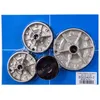 Image de Kit 4 bruleurs Plaque de cuisson (482000027572 C00082831 SCHOLTES CANNON 2I MARCHI INDESIT ARISTON HOTPOINT)