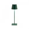 Image de Zafferano Lampe De Table Poldina Pro (Vert Foncé - Aluminium Peint Et Polycarbonate)