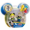 Image de Blister 2 figurines Mickey et Minnie Mickey Articulée avec accessoires 7,5 cm Modèle aléatoire