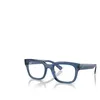 Image de Ray-Ban Chad Optics Bio-Based Monture Bleu FoncÃ© Transparent Verres Incolore PolarisÃ© 52-22