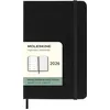 Image de Agenda civil Moleskine 2026 12 mois Semainier Format Poche Dur Noir