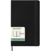 Image de Agenda civil Moleskine 18 mois Semainier Grand Format Dur Noir
