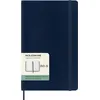 Image de Agenda civil Moleskine 18 mois Semainier Grand Format Souple Bleu Saphir