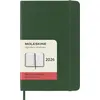 Image de Agenda civil Moleskine 2026 12 mois Journalier Format Poche Souple Vert Myrte