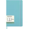 Image de Agenda civil Moleskine 18 mois Semainier Grand Format Dur Bleu Clair