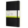 Image de Carnet augmenté classique grand format à pages blanches Moleskine couverture souple Noir