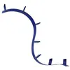 Image de Kartell BibliothÃ¨que Murale Bookworm 3,20 M (Bleu De Cobalt - Pvc ColorÃ© Dans La Masse "Flame Retardant")