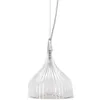 Image de Kartell Lampe Ã Suspension E' Ã (Cristal - Polycarbonate 2.0 Ã Partir De MatiÃ¨re PremiÃ¨re Renouvelable)