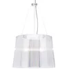 Image de Kartell Lampe Ã Suspension GÃ© Ge (Cristal - Polycarbonate 2.0 Ã Partir De MatiÃ¨re PremiÃ¨re Renouvelable)