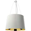 Image de Kartell Gè, Lampe de Suspension, Blanc/Or [Classe énergétique A]