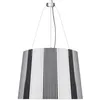 Image de Kartell Lampe Ã Suspension GÃ© Ge (Chrome - Polycarbonate 2.0 Ã Partir De MatiÃ¨re PremiÃ¨re Renouvelable)