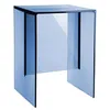 Image de KARTELL by Laufen table tabouret MAX-BEAM (Bleu coucher de soleil - PMMA transparent)