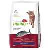 Image de 3kg Adulte au thon Natural trainer croquettes + 4x85g thon Natural trainer sachets pour chat