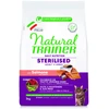 Image de 3kg Sterilised au saumon Natural trainer croquettes + 4x85g saumon Natural trainer sachets pour chat