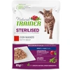 Image de 12x85g Veau adulte stérilisé Natural Trainer wet cat