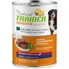 Image de 400g Natural Trainer Pate Monoproteico Medium & Maxi Adult agneau, céréales complètes nourriture humide pour chien