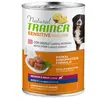 Image de 400g Natural Trainer Pate Monoproteico Medium & Maxi Adult porc, céréales complètes nourriture humide pour chien