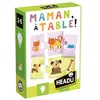 Image de Jeu éducatif Headu Maman à table