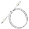 Image de OtterBox Standard - Câble Lightning - Lightning mâle pour 24 pin USB-C mâle - 1 m - poussière de nuage blanche - USB Power Delivery (60W) - pour Apple iPad/iPhone/iPod (Lightning)