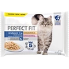 Image de 4x85g PERFECT FIT Indoor 1+ Chats stérilisés poulet & saumon, - Pâtée pour chat